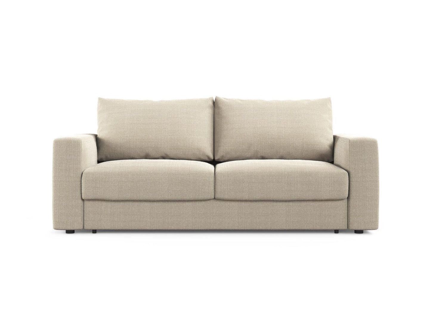 Grena Sofa With Bed Function (3 Seats, 205x100x90) - Babel Structured Fabric